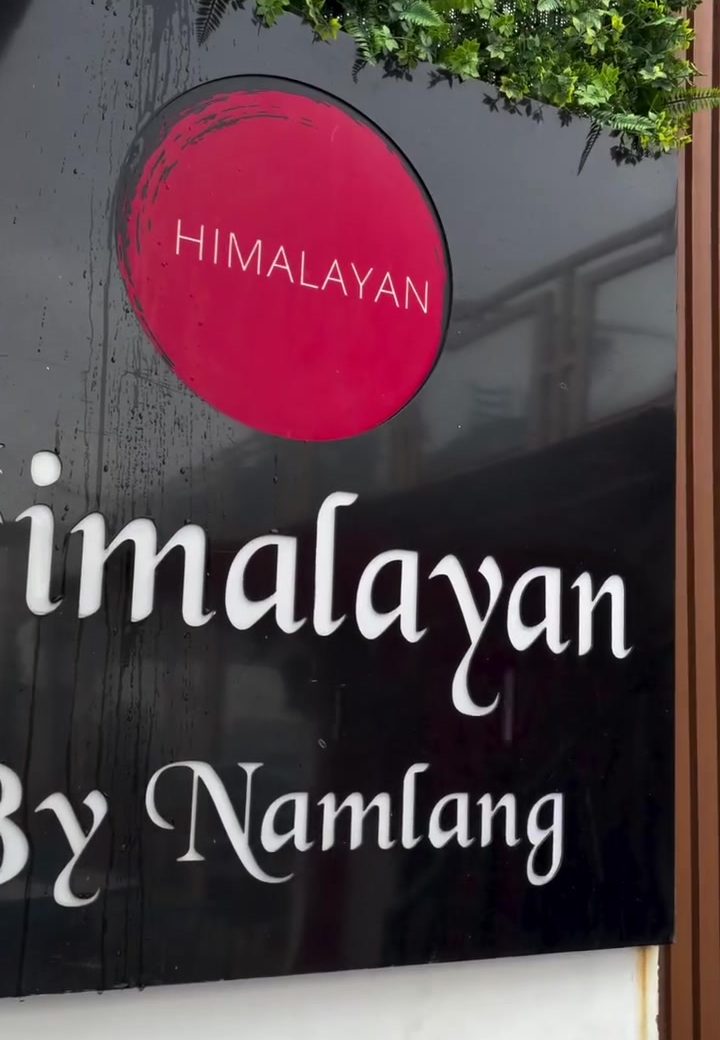 Himalayan by Namlang sign with the red circle logo